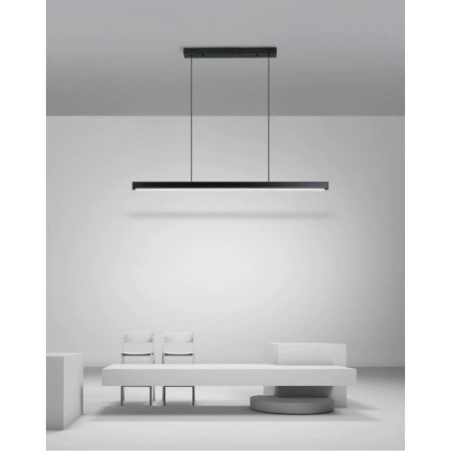 Пдвісний лінійний світильник Fiore Led 1200 BK